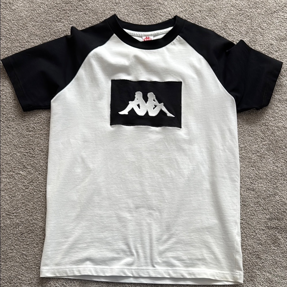 Kappa Black and White T-Shirt